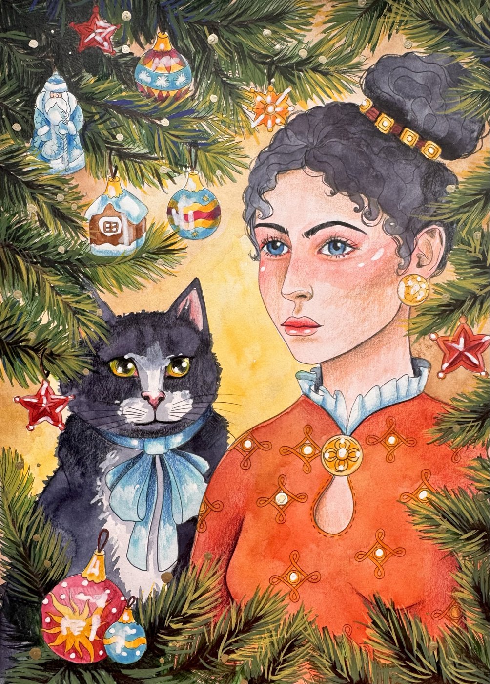 Зимняя сказка от Anastasiia