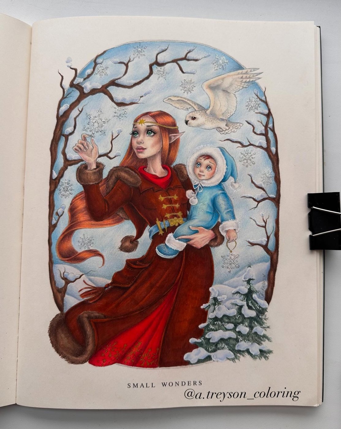 Девушка с ребенком от Anna Treyson