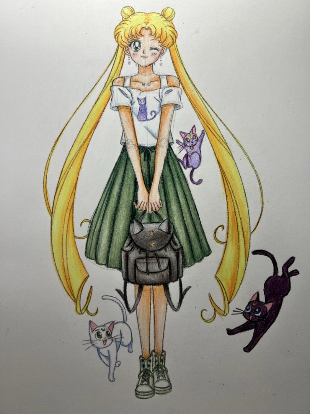 Работа от Луна