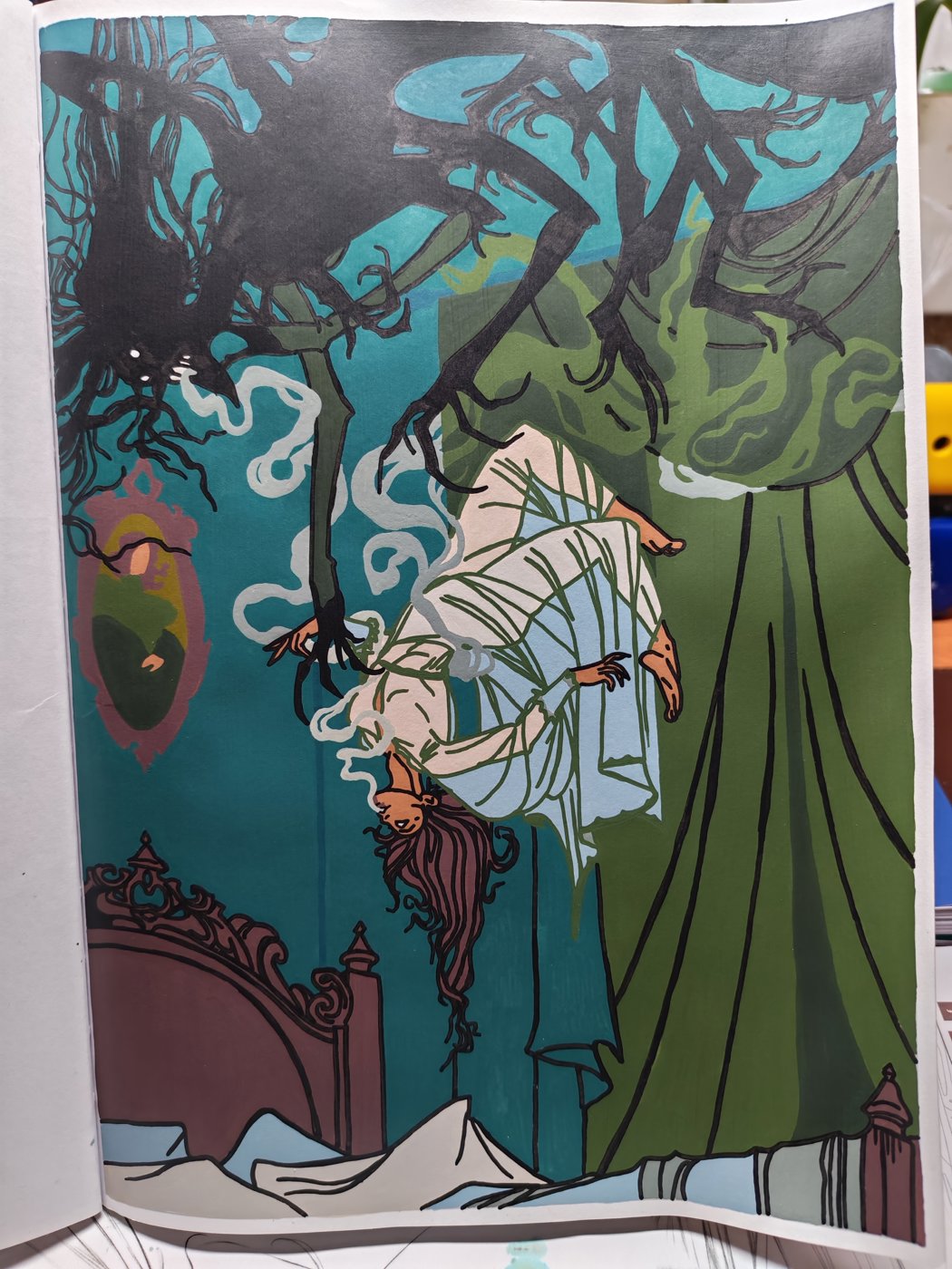 Сонный паралич от СергеевнаART