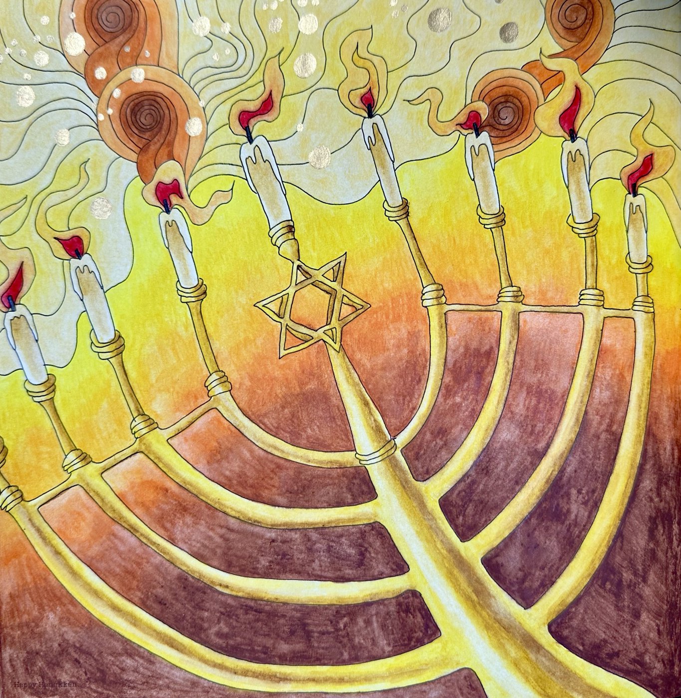 Happy Hanukkah от Dina