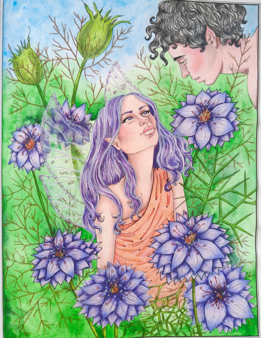 Работа от Colouring_dream (1/2)