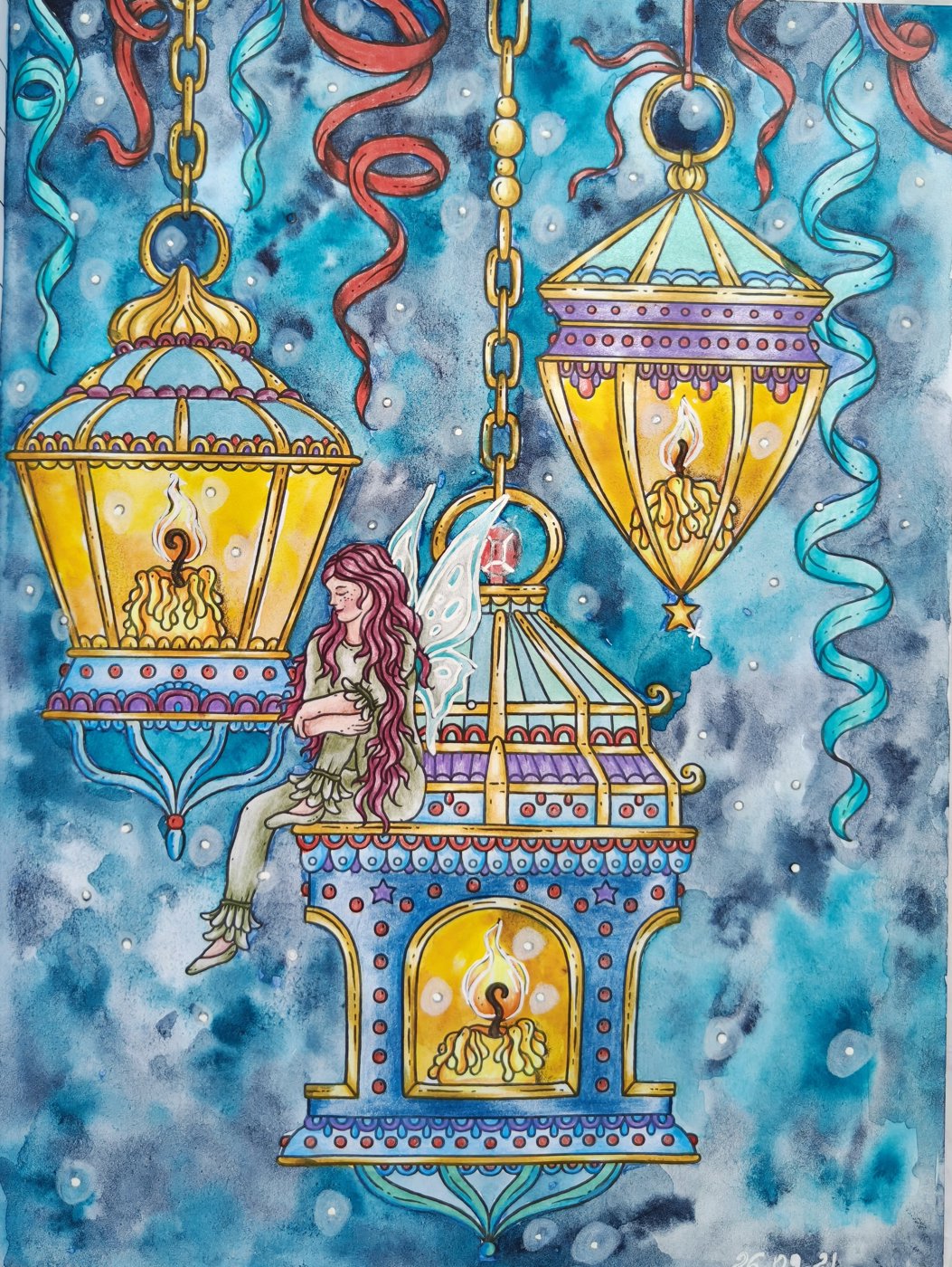 Работа от Colouring_dream