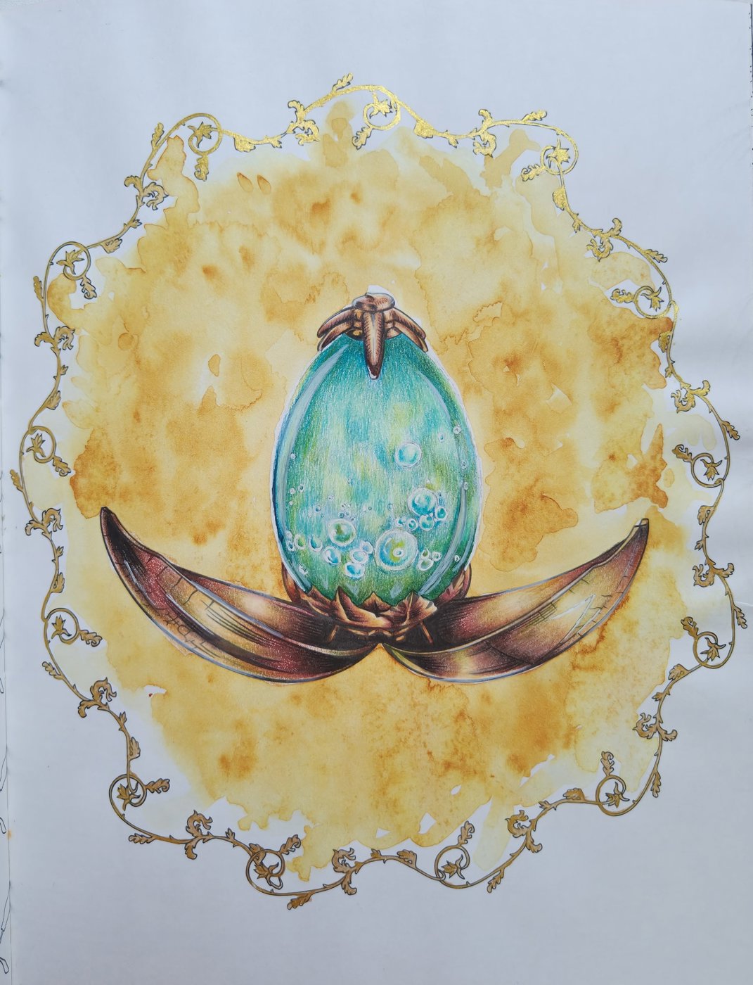 Работа от Colouring_dream