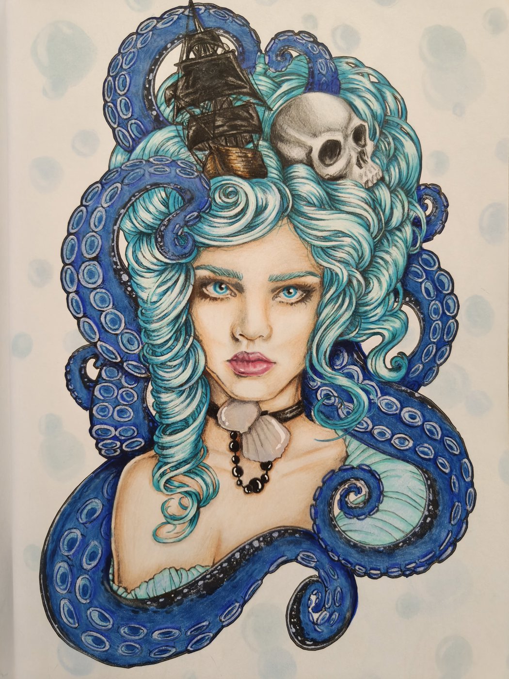 Работа от Colouring_dream