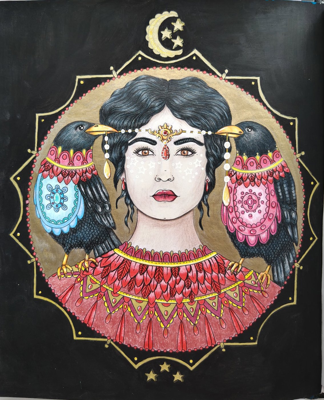 Работа от Colouring_dream