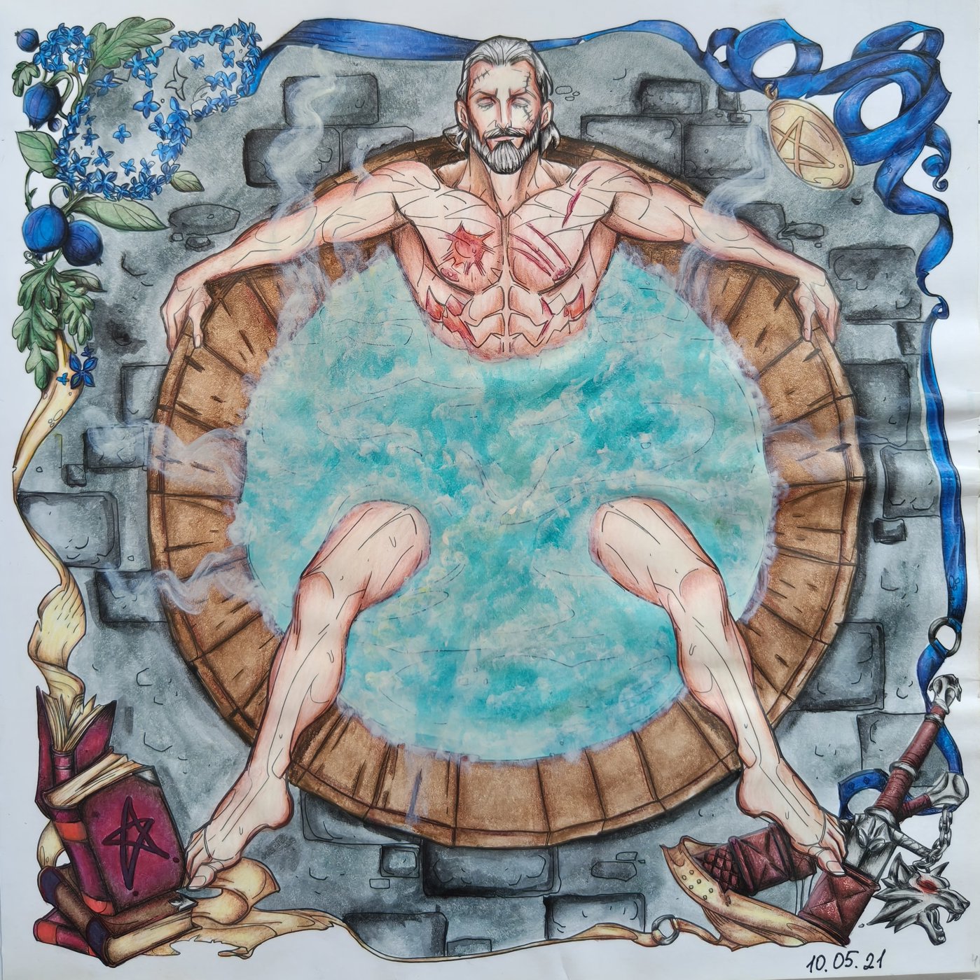 Работа от Colouring_dream