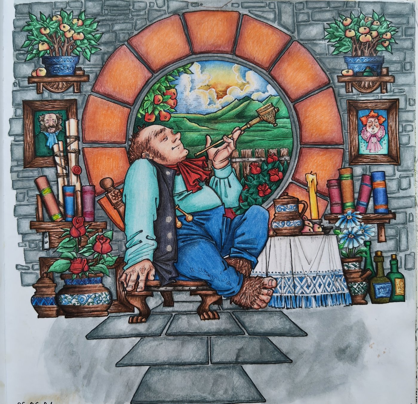 Работа от Colouring_dream