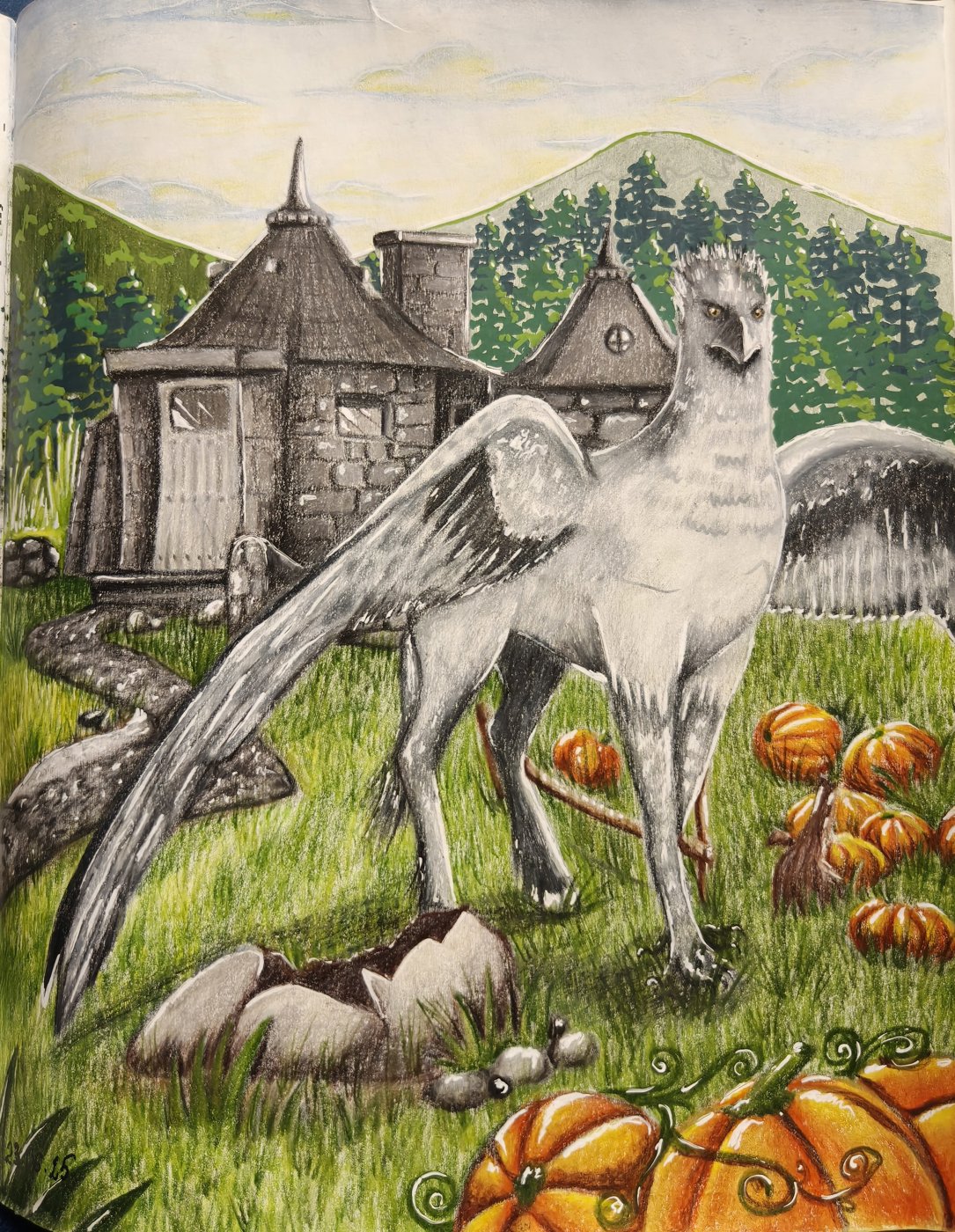 Работа от Colouring_dream