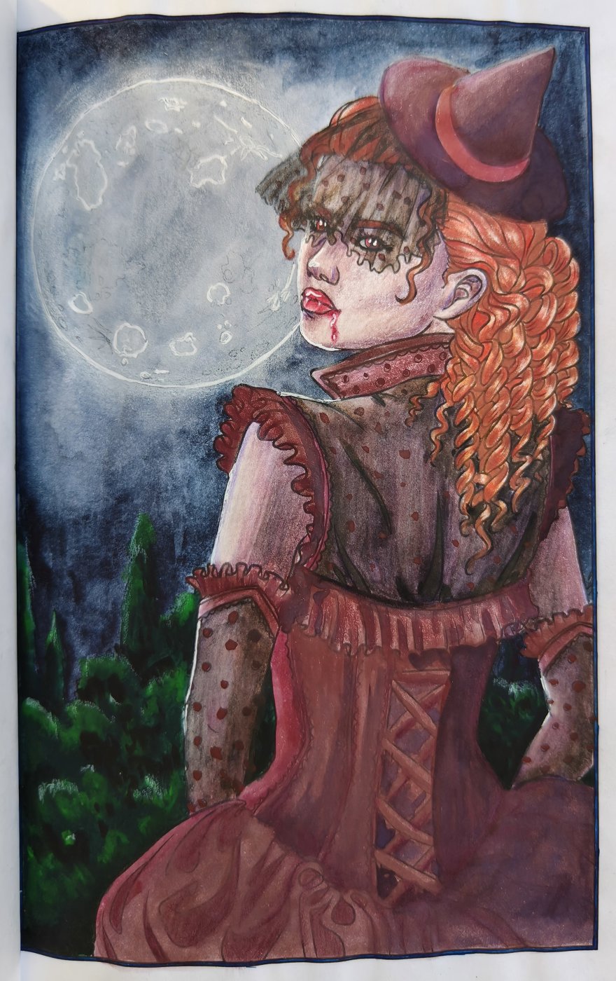 Работа от Colouring_dream