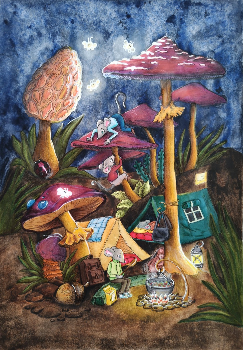 Работа от Colouring_dream