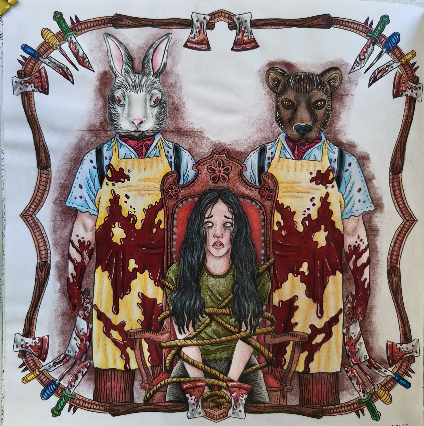 Работа от Colouring_dream