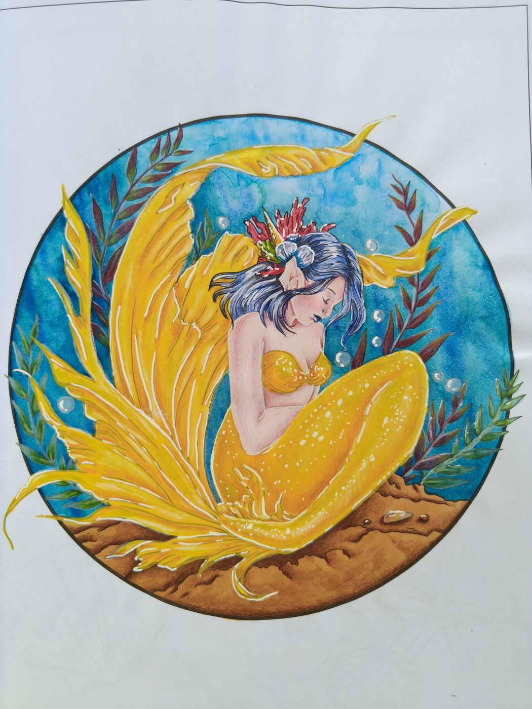 Работа от Colouring_dream (1/2)