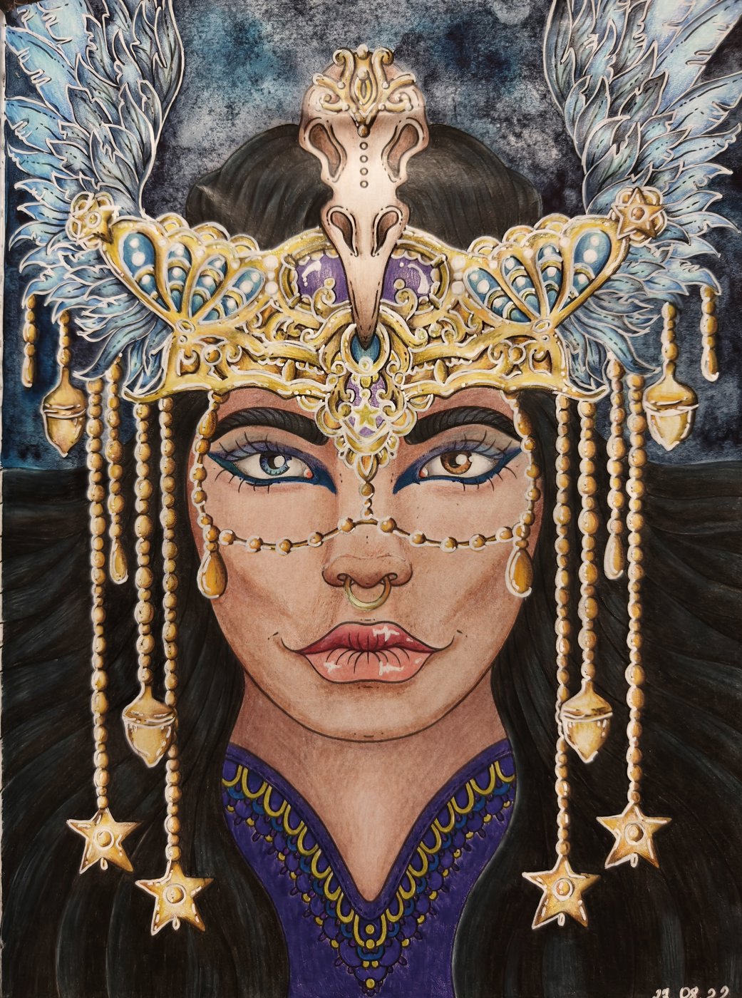 Работа от Colouring_dream