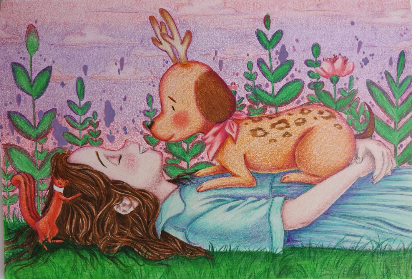 Работа от Colouring_dream