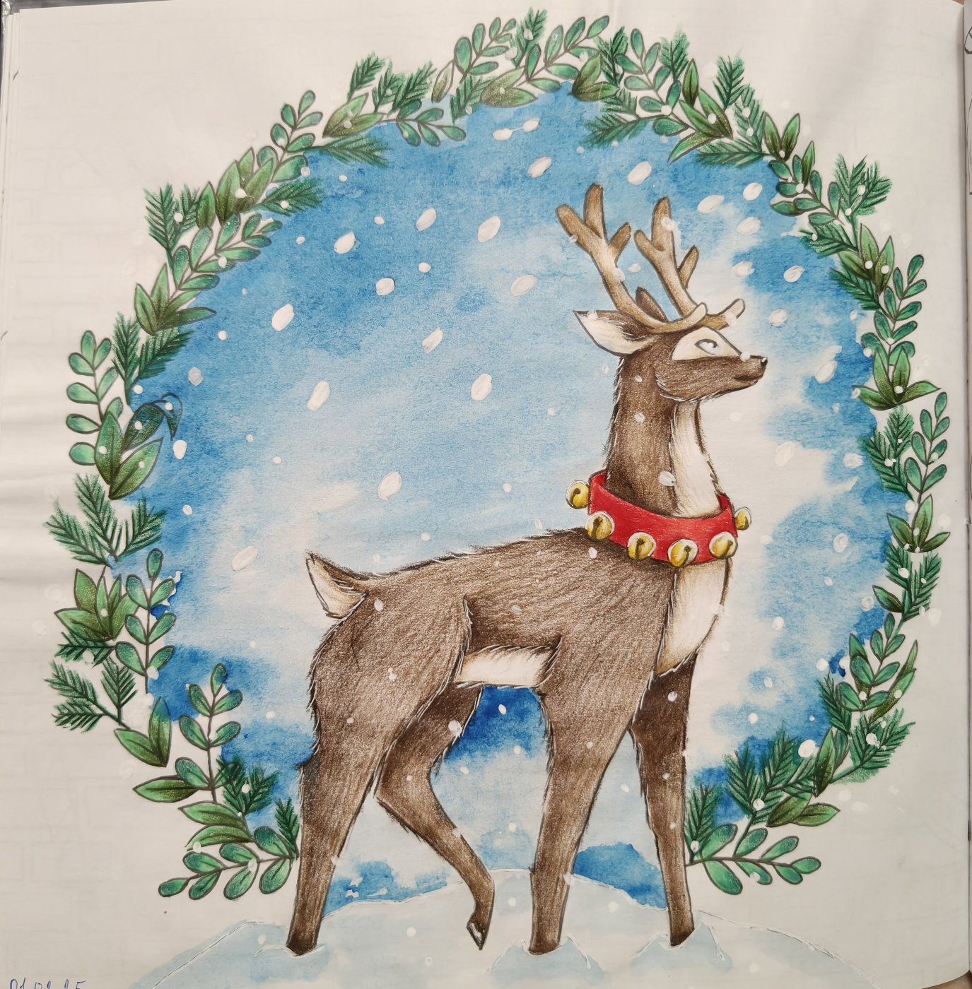 Работа от Colouring_dream