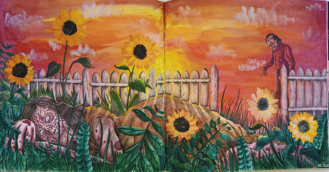 Работа от Colouring_dream