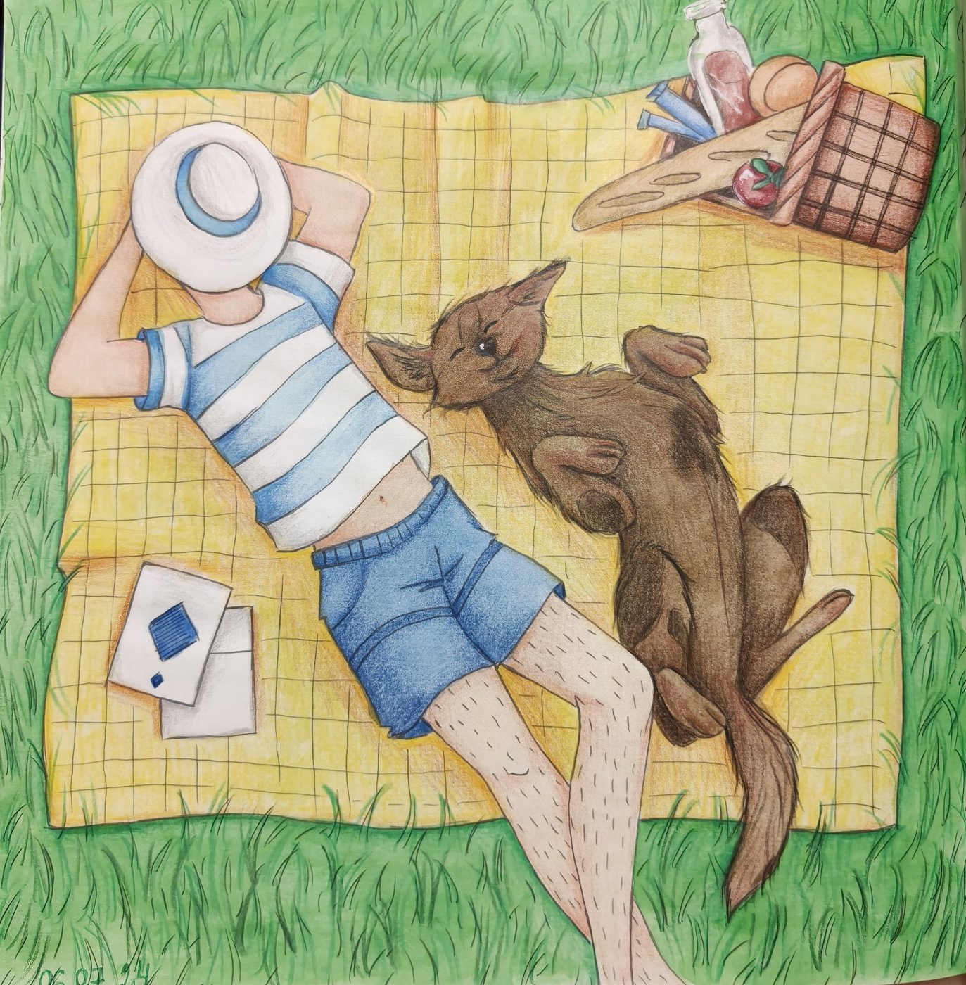 Работа от Colouring_dream