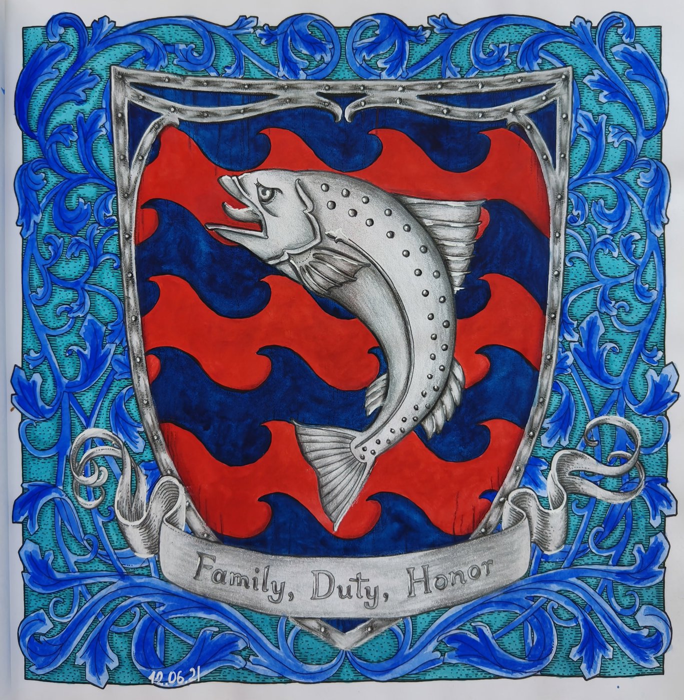 Работа от Colouring_dream