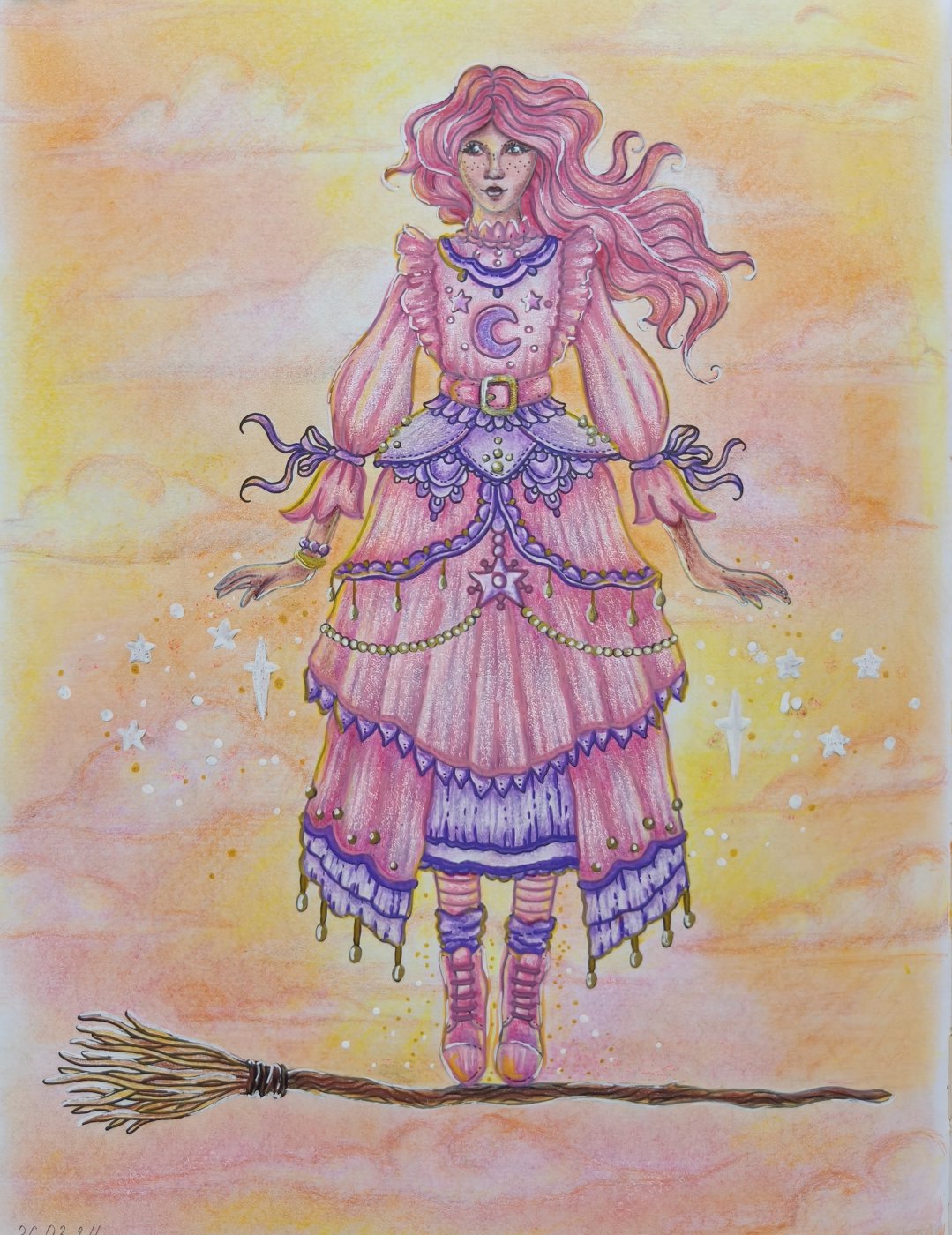 Работа от Colouring_dream (1/2)