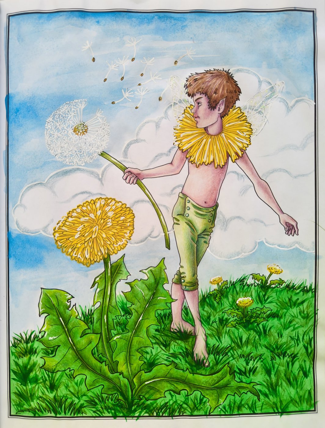 Работа от Colouring_dream (1/2)