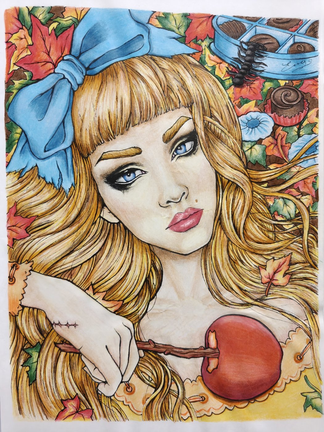 Работа от Colouring_dream