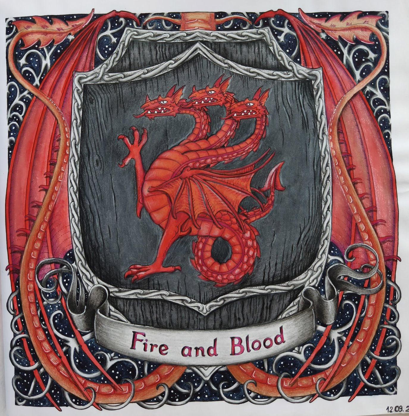 Работа от Colouring_dream