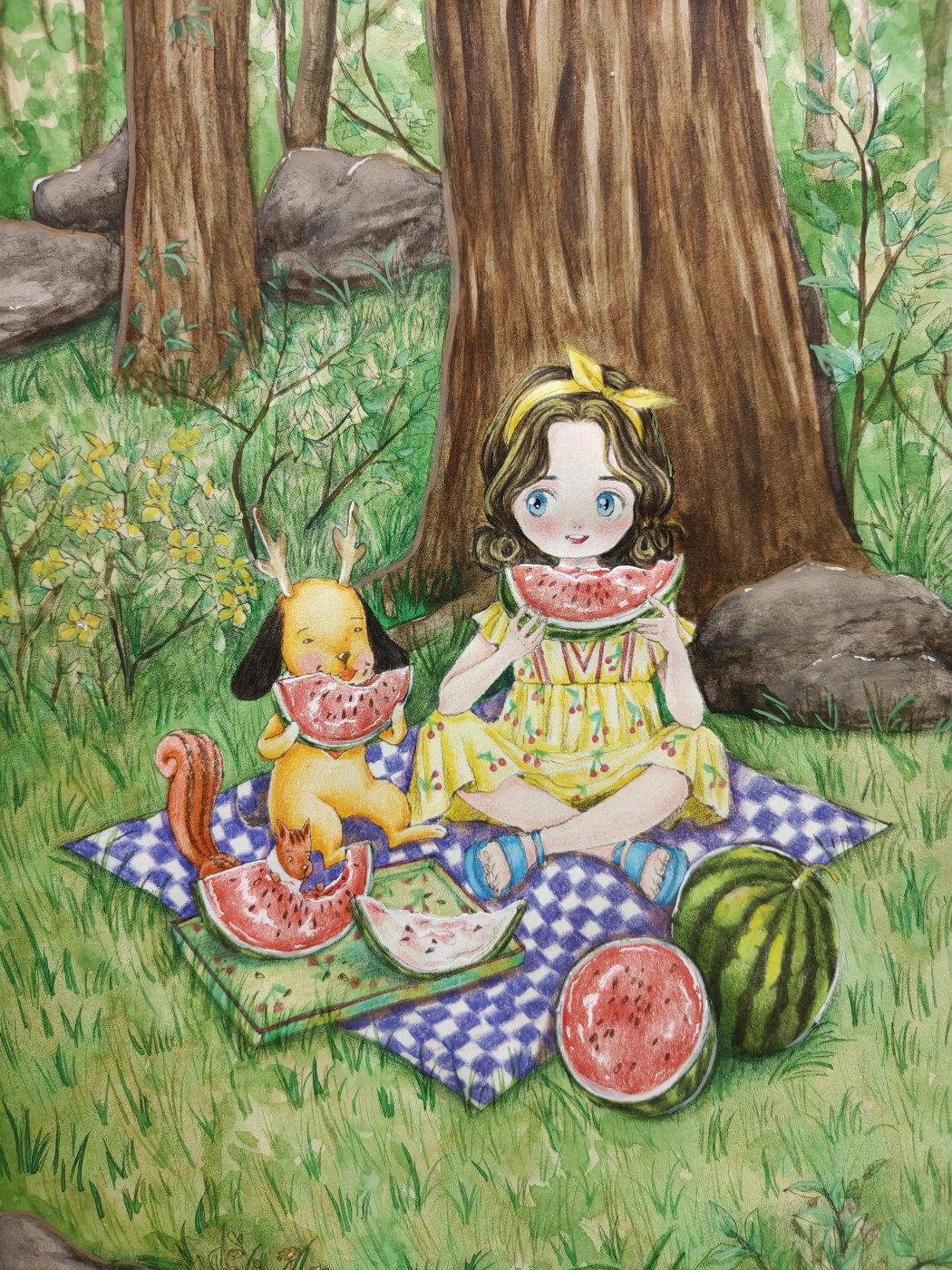 Работа от Colouring_dream