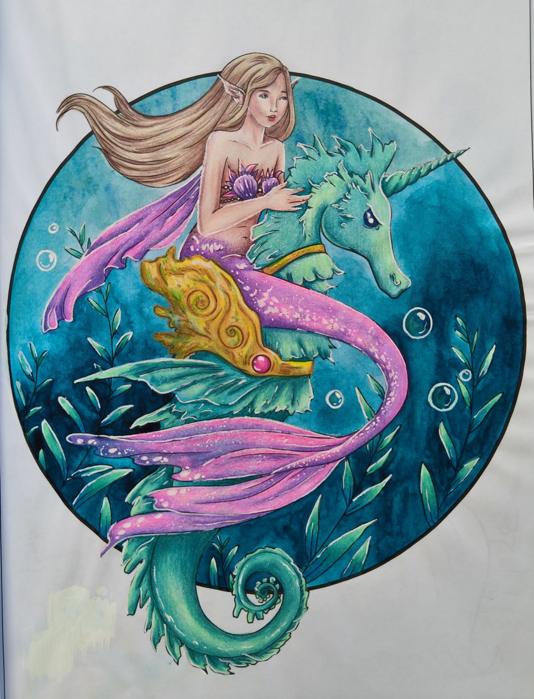 Работа от Colouring_dream (1/2)