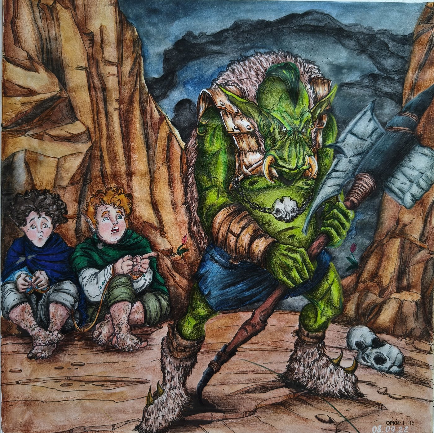 Работа от Colouring_dream