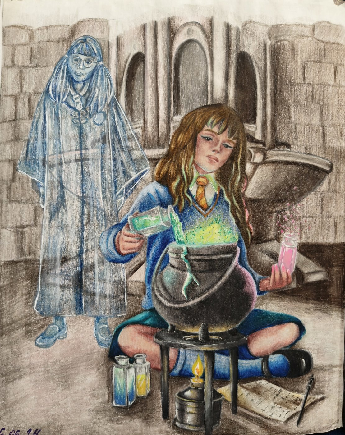 Работа от Colouring_dream