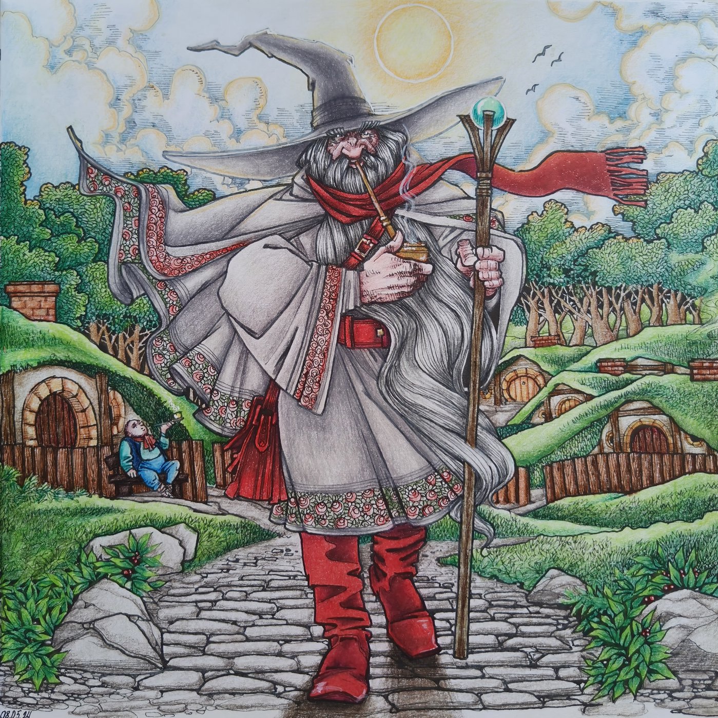 Работа от Colouring_dream