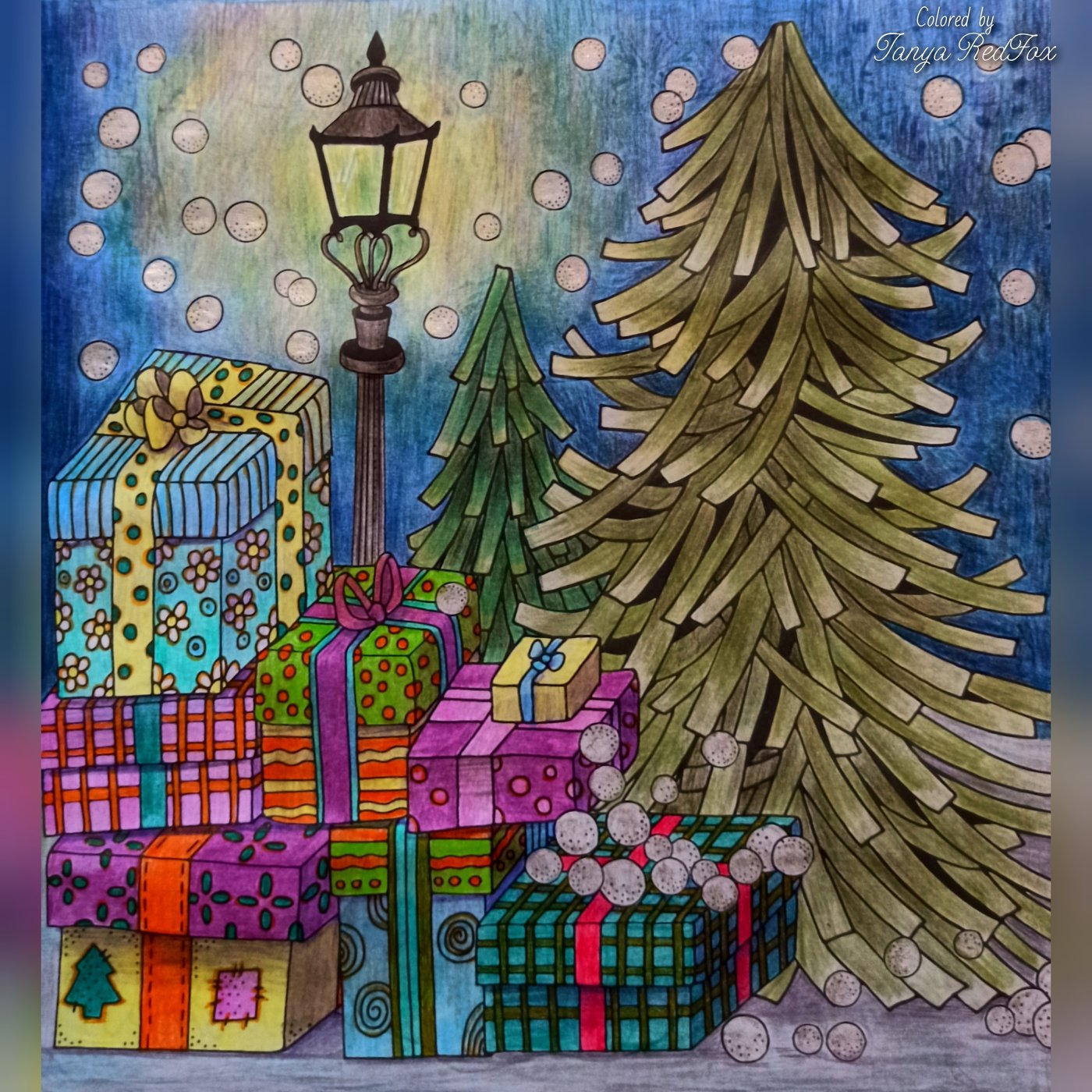 Зимний вечер от Tanya RedFox