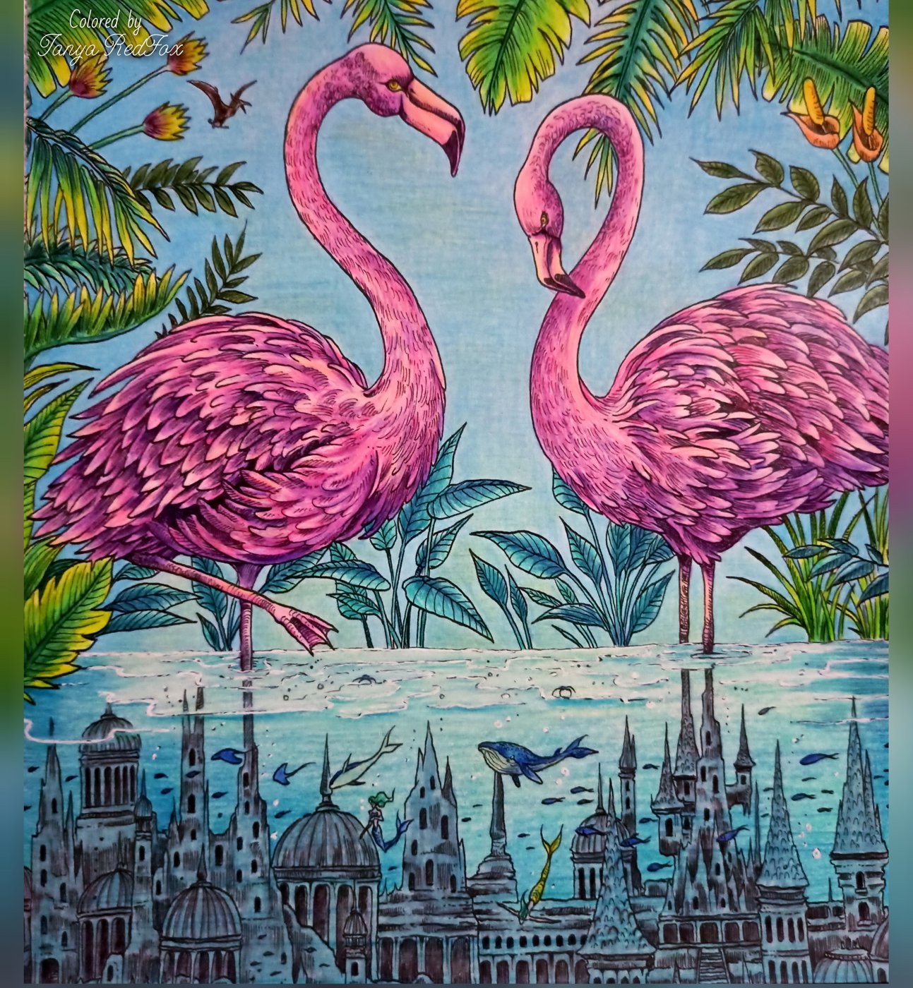 Розовые фламинго от Tanya RedFox
