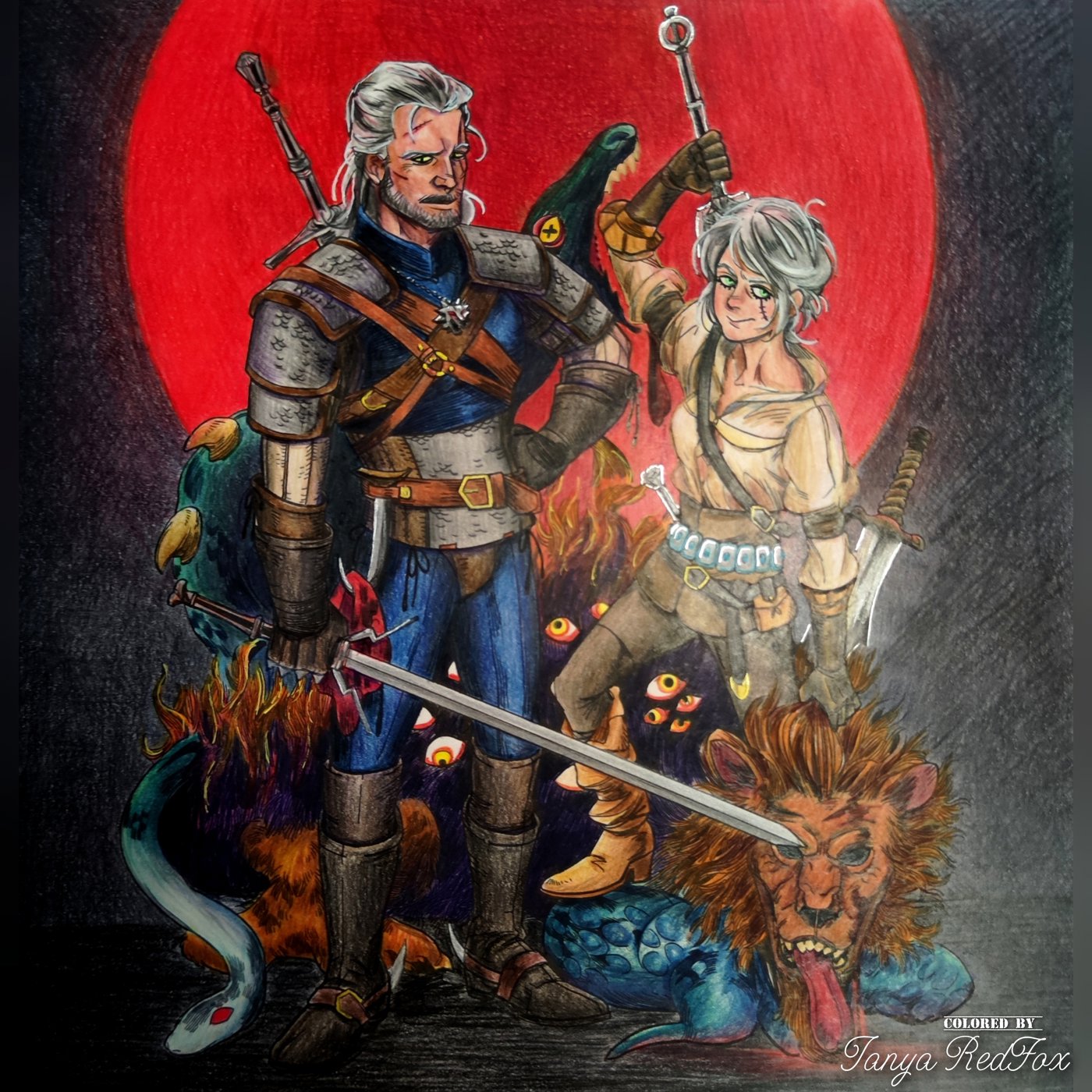 Ведьмаки - разбойники от Tanya RedFox