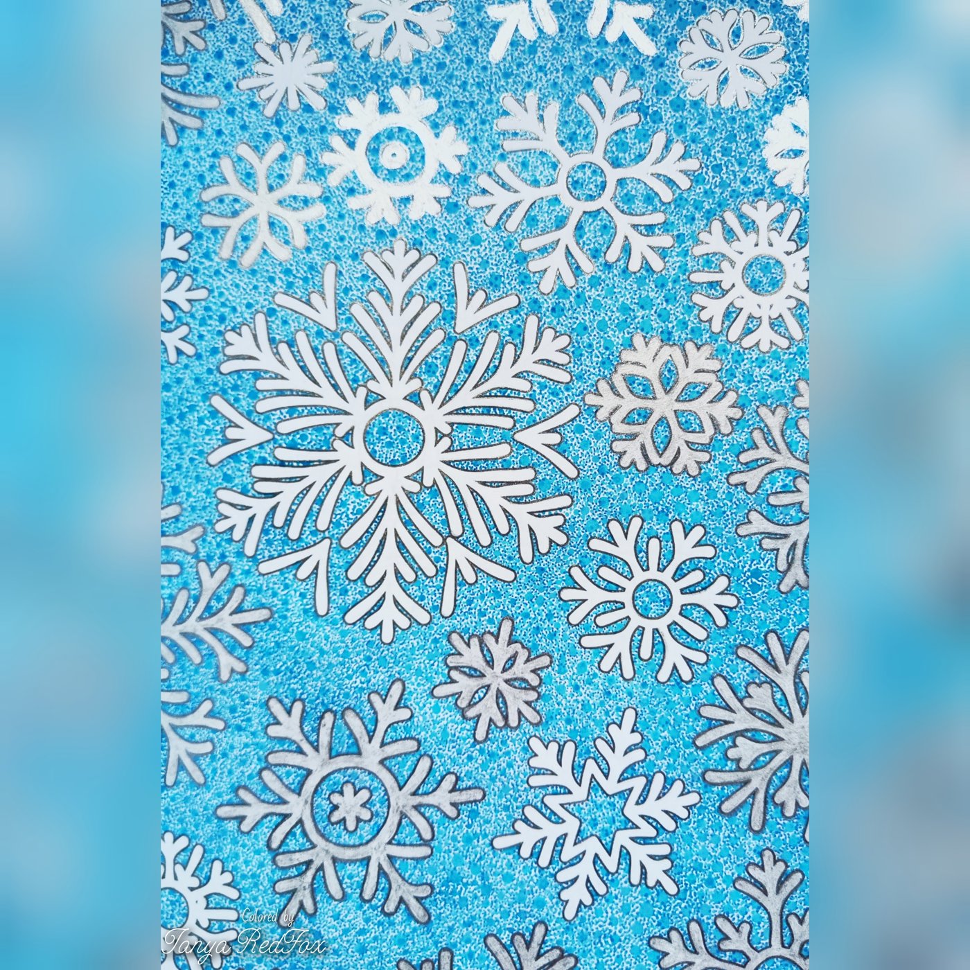 Снежинки от Tanya RedFox