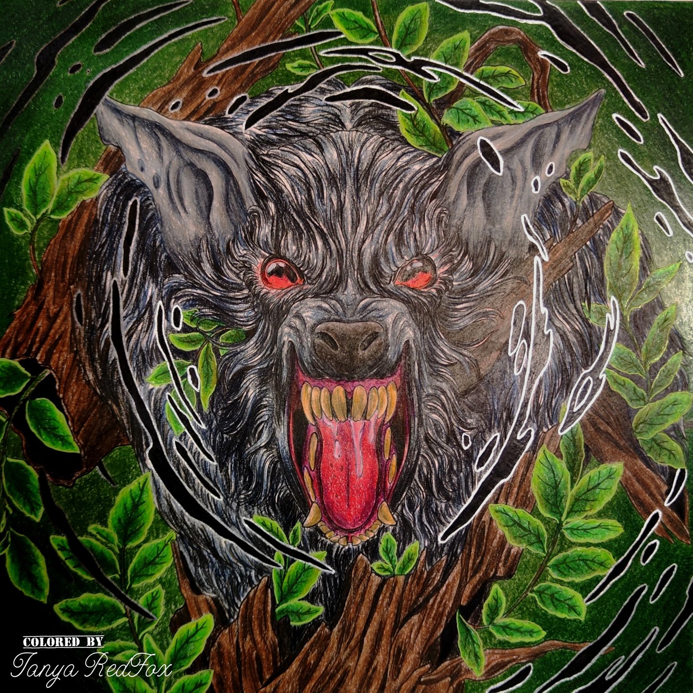 Волк - оборотень от Tanya RedFox