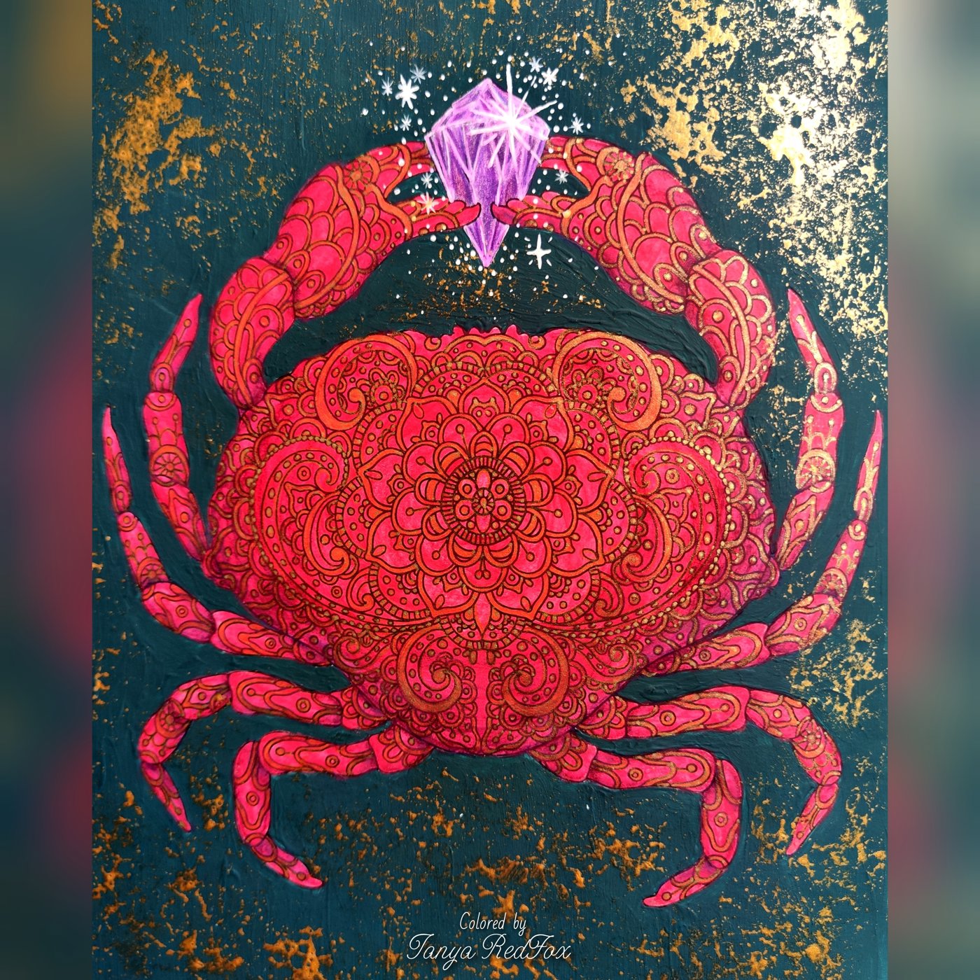 Королевский краб 🦀 от Tanya RedFox