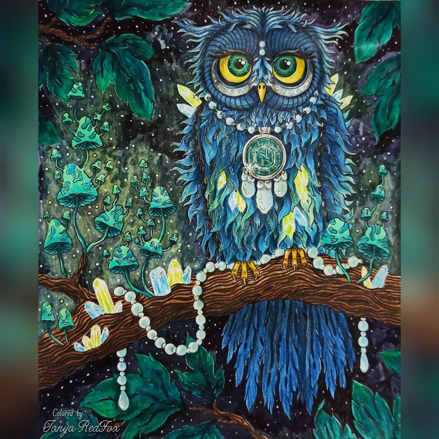 Волшебная сова от Tanya RedFox