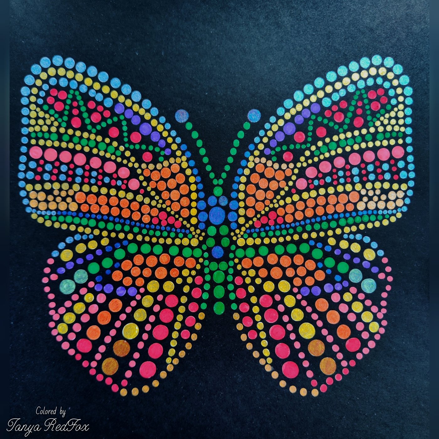 Блестящая бабочка 🦋 от Tanya RedFox