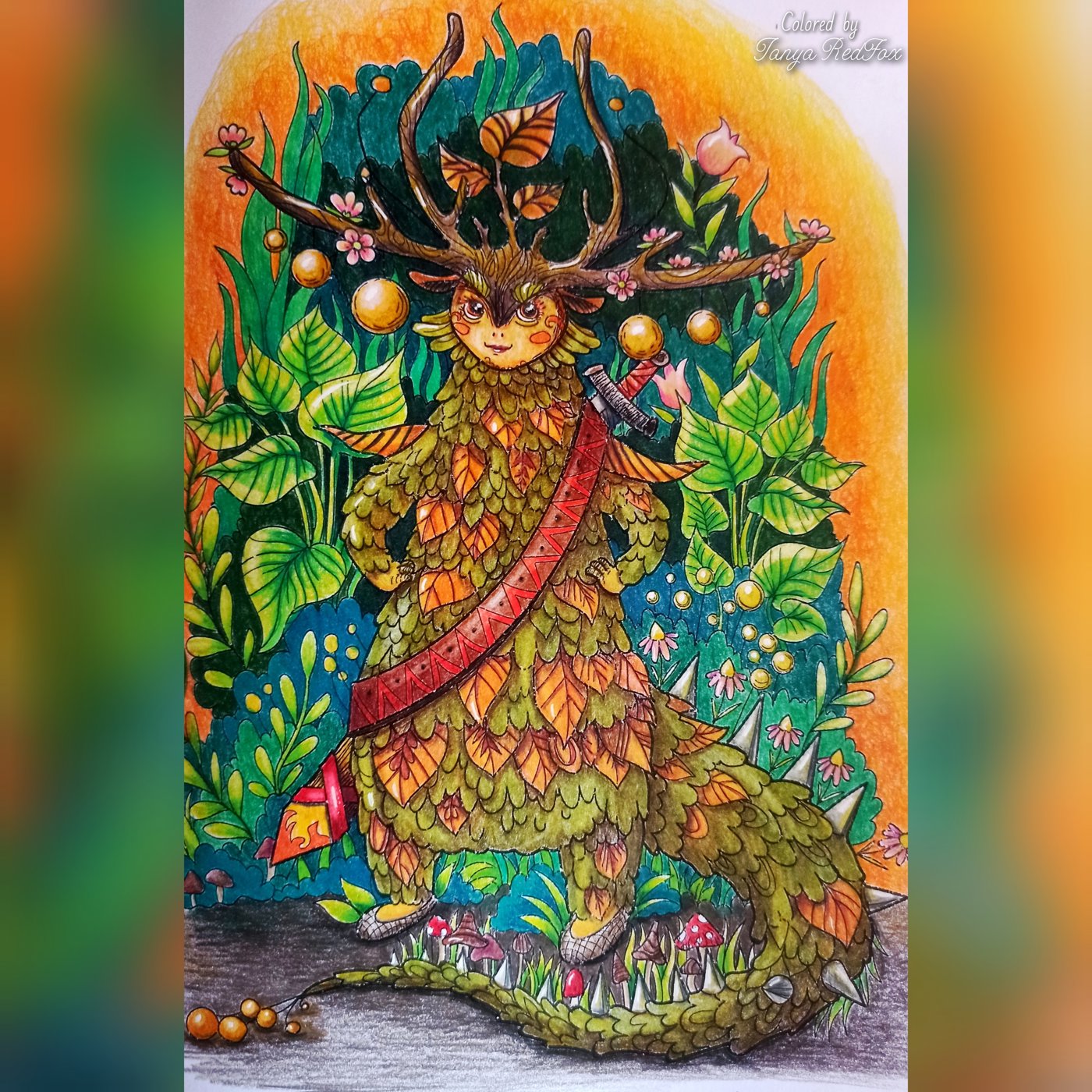 Рогатый дух леса от Tanya RedFox