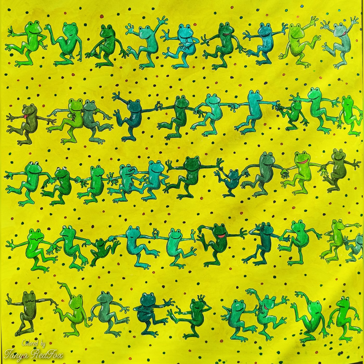 Лягушки пляшут от Tanya RedFox