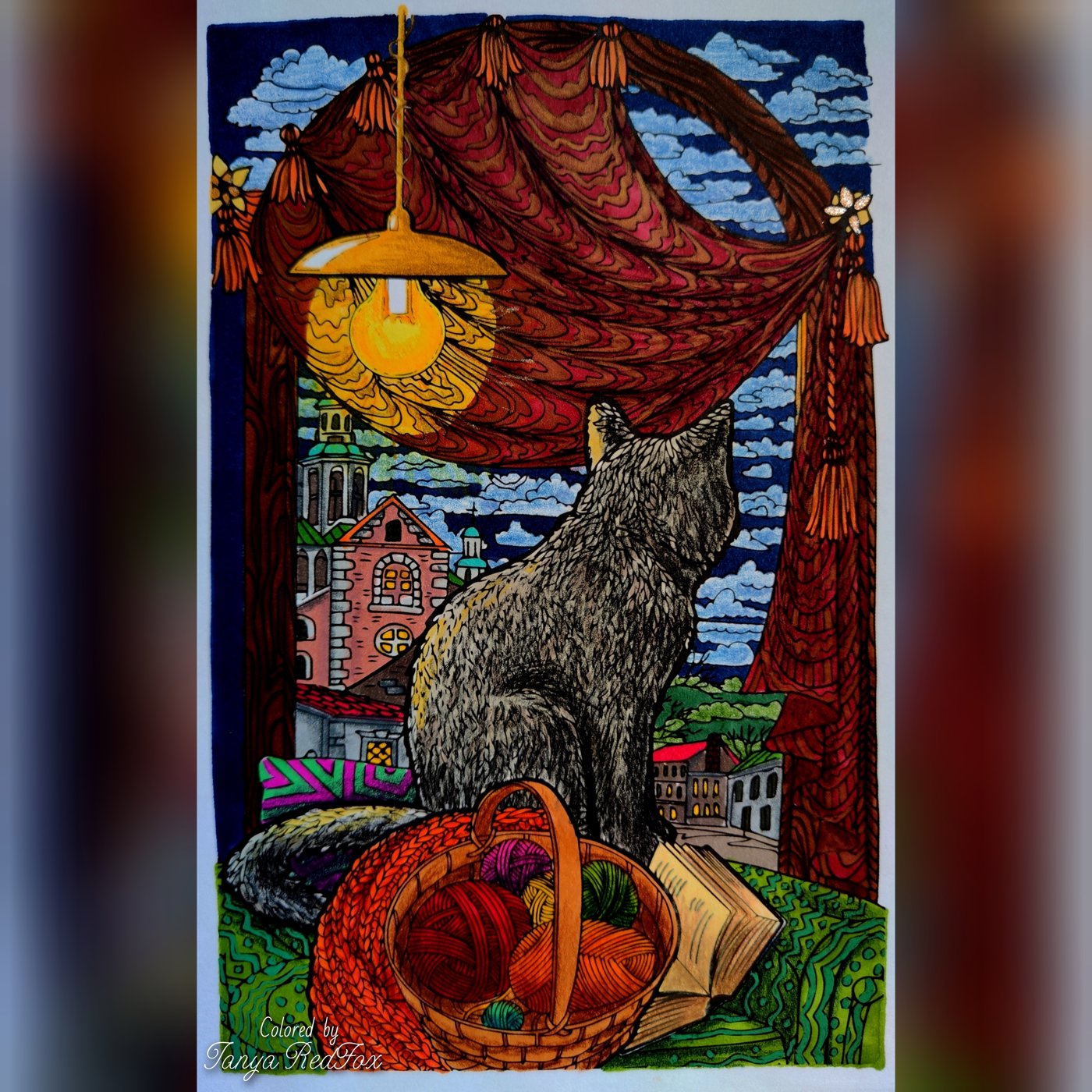 Кошачий вечер от Tanya RedFox