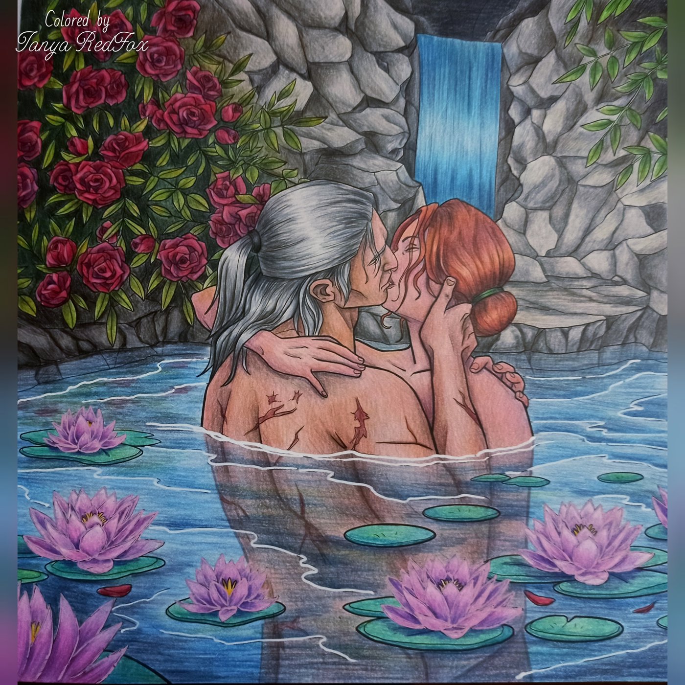 Поцелуй с Трисс от Tanya RedFox