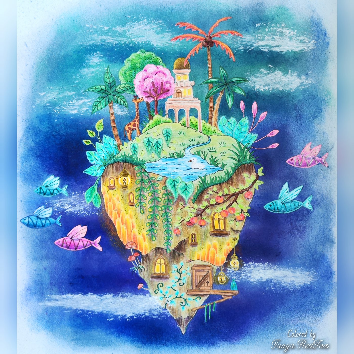 Парящий остров от Tanya RedFox