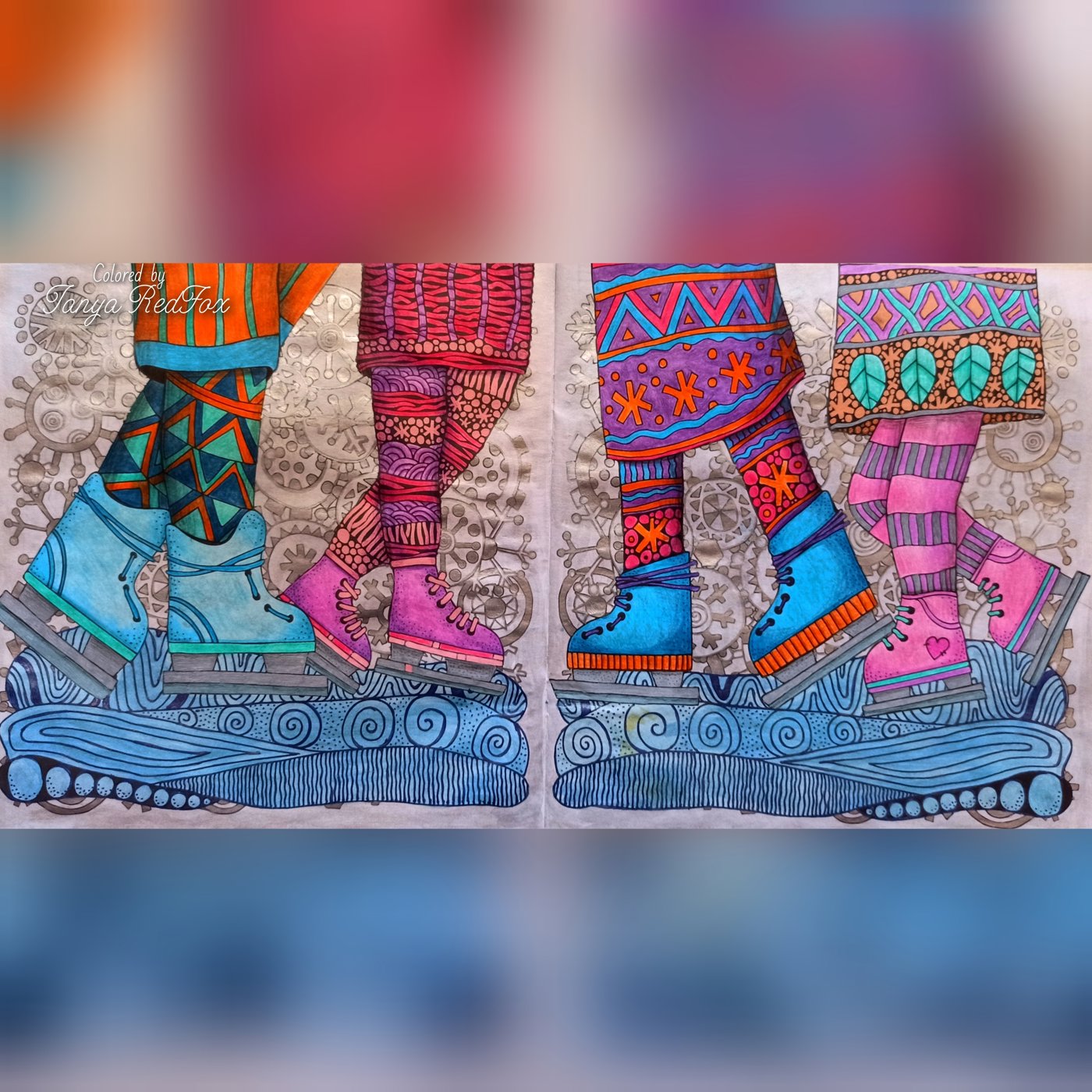 На катке от Tanya RedFox