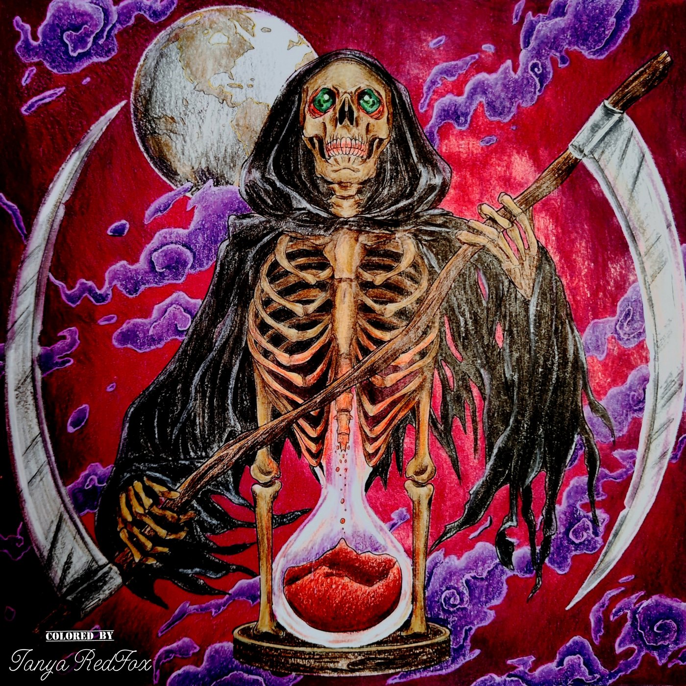 Незыблемые часы смерти от Tanya RedFox