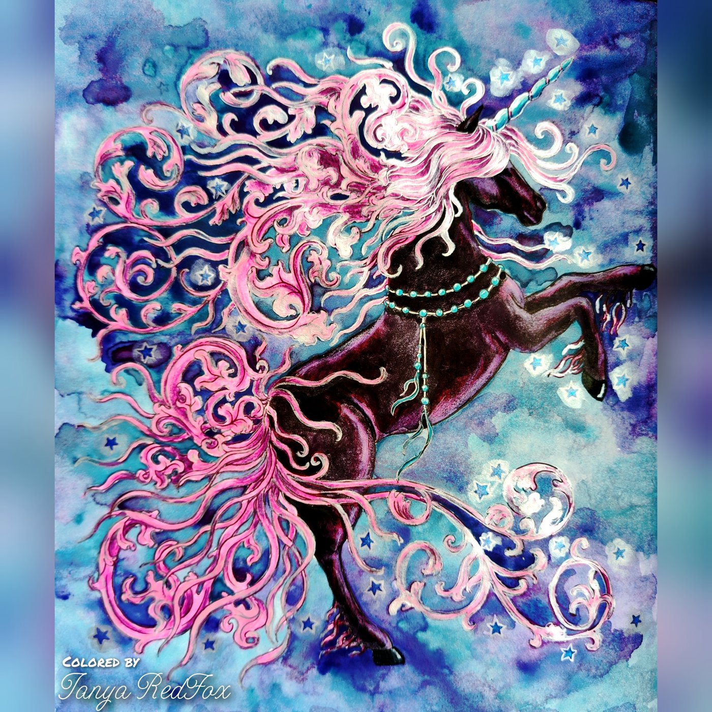 Волшебный единорог 🦄 от Tanya RedFox