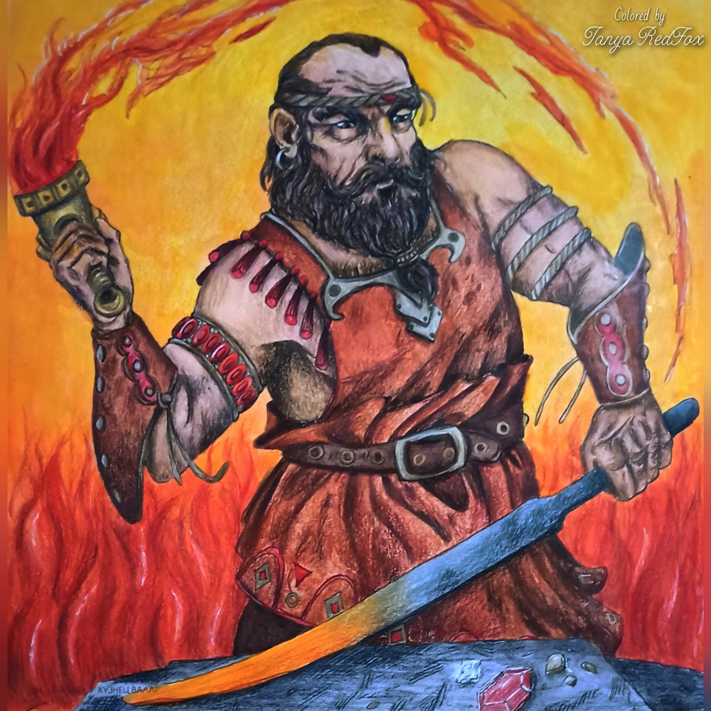 Аулэ - кузнец Валар от Tanya RedFox