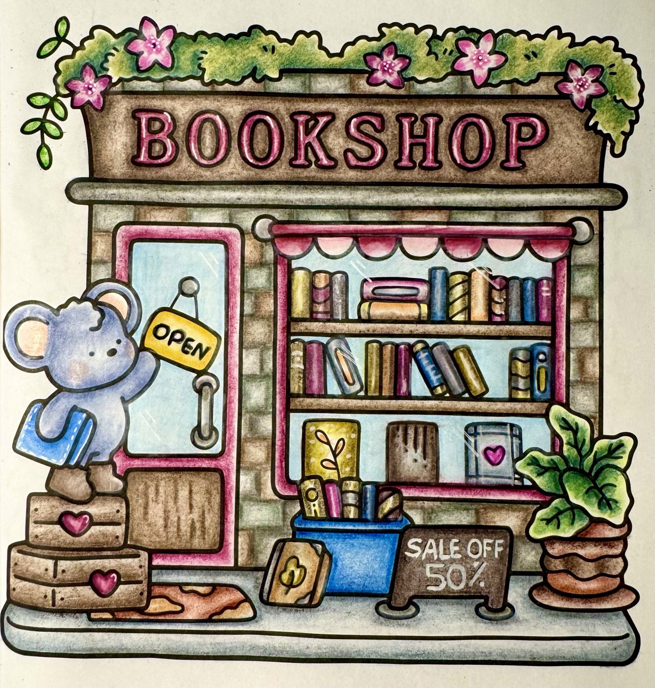 Книжный магазин от Elysa SunTabby